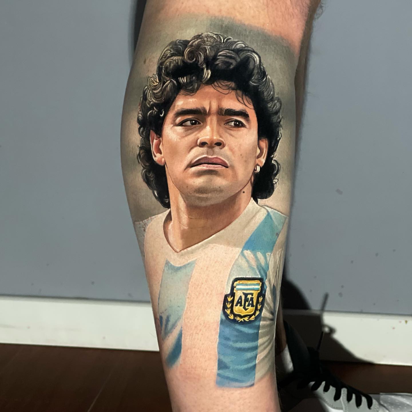 tatuaje de maradona