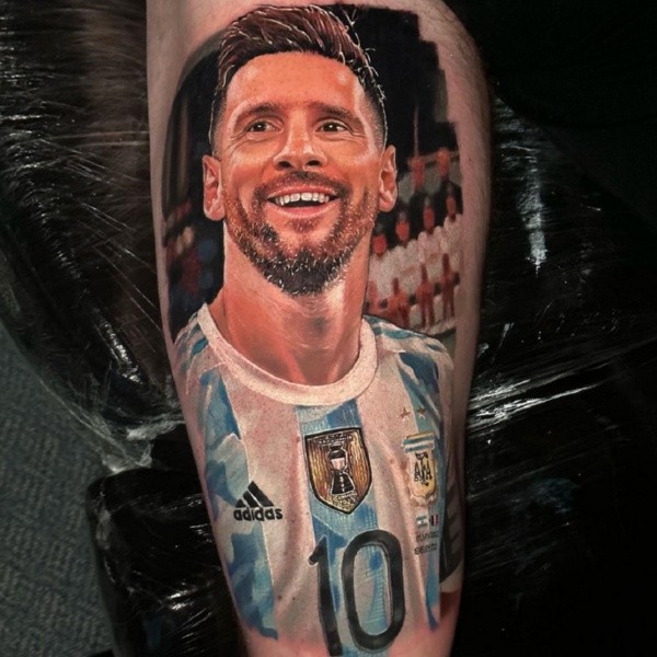 tatuaje de messi